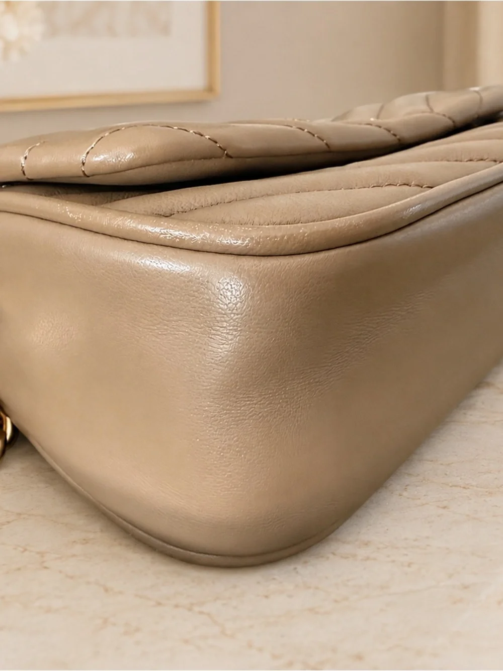 Tory Burch Kira Quilted Leather Shoulder/Crossbody Bag